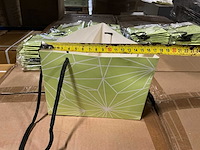 Partij bags prism green/white 53,5x24cm (4800x) - afbeelding 7 van  9