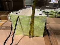 Partij bags prism green/white 53,5x24cm (4800x) - afbeelding 8 van  9