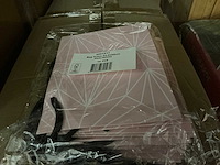 Partij bags prism pink/white 53,5x24cm (2000x) - afbeelding 3 van  7