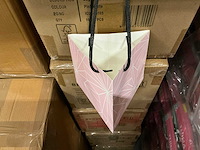 Partij bags prism pink/white 53,5x24cm (2000x) - afbeelding 4 van  7