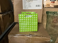 Partij bags quadro green 10,5x10,5x10,5cm (2640x) - afbeelding 1 van  7