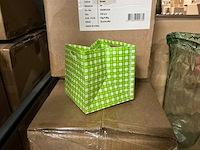 Partij bags quadro green 10,5x10,5x10,5cm (2640x) - afbeelding 2 van  7