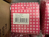 Partij bags quadro pink 10,5x10,5x10,5cm (2600x) - afbeelding 4 van  5