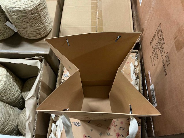 Partij bags spring carton 24/24x13/13xh30cm (600x) - afbeelding 3 van  5