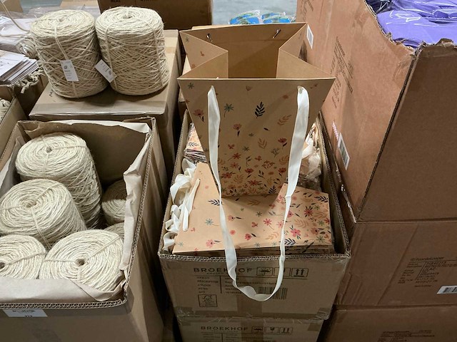 Partij bags spring carton 24/24x13/13xh30cm (600x) - afbeelding 4 van  5