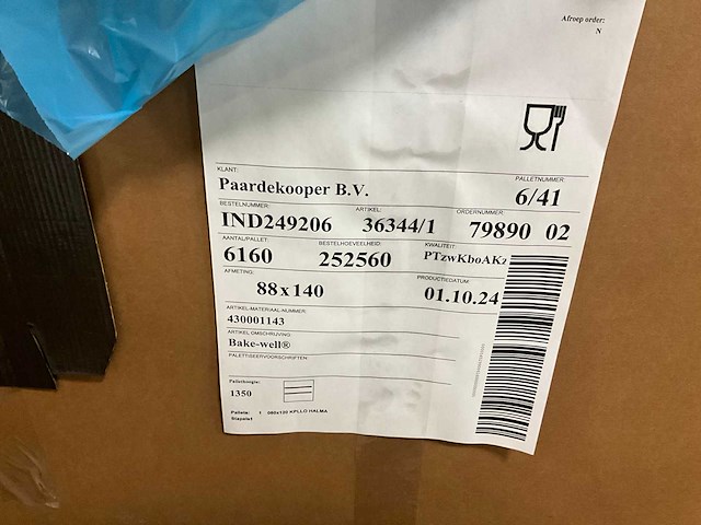 Partij bakewell papieren schalen - afbeelding 9 van  10