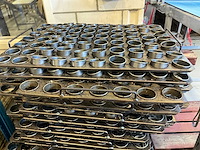Partij bakplaten met vaste ringplaten (54x) - afbeelding 3 van  5