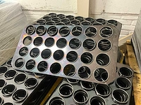 Partij bakplaten met vaste ringplaten (ca. 150x)
