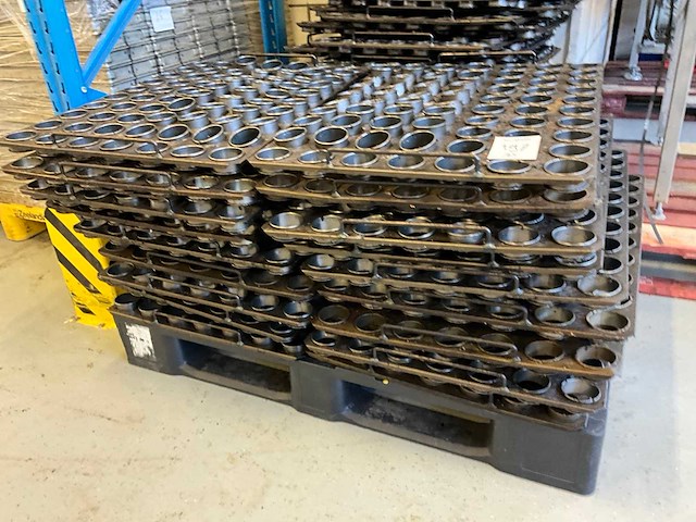 Partij bakplaten met vaste ringplaten (ca. 50x) - afbeelding 4 van  5