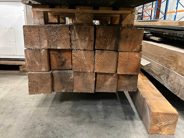 Partij balk en schuttingdelen - afbeelding 6 van  8