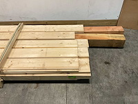 Partij balken diverse afmetingen - afbeelding 8 van  8