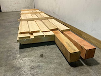 Partij balken diverse afmetingen - afbeelding 5 van  8