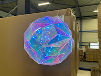 Partij ball pet d30cm iridescent led (24x) - afbeelding 1 van  4