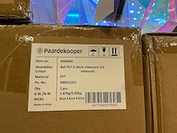 Partij ball pet d40cm iridescent led (8x) - afbeelding 4 van  4