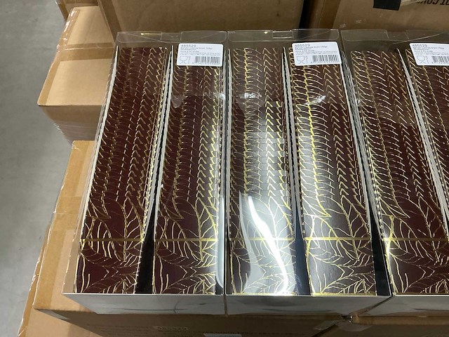 Partij ballotin leaves bruin 150 gr 55x89x60cm (1800x) - afbeelding 6 van  6