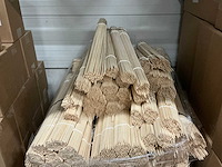 Partij bamboe prikkers 80cm (15300x) - afbeelding 1 van  4