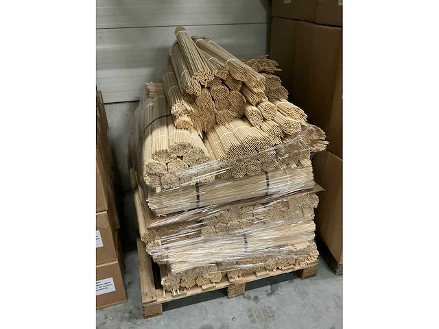 Partij bamboe prikkers 80cm (15300x) - afbeelding 2 van  4
