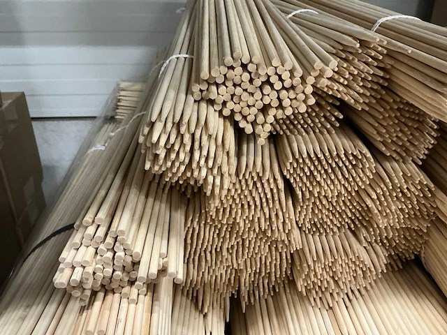 Partij bamboe prikkers 80cm (15300x) - afbeelding 3 van  4