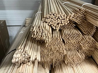 Partij bamboe prikkers 80cm (15300x) - afbeelding 3 van  4