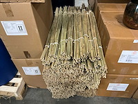 Partij bamboe stokken 120&105cm (2400x) - afbeelding 1 van  2