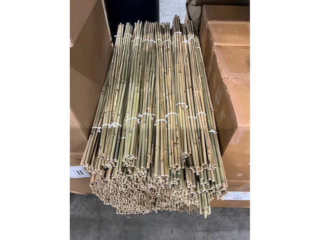Partij bamboe stokken 120&105cm (2400x) - afbeelding 2 van  2