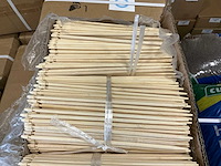 Partij bamnini etiketstekers 21cm bamboe (97500x) - afbeelding 1 van  3