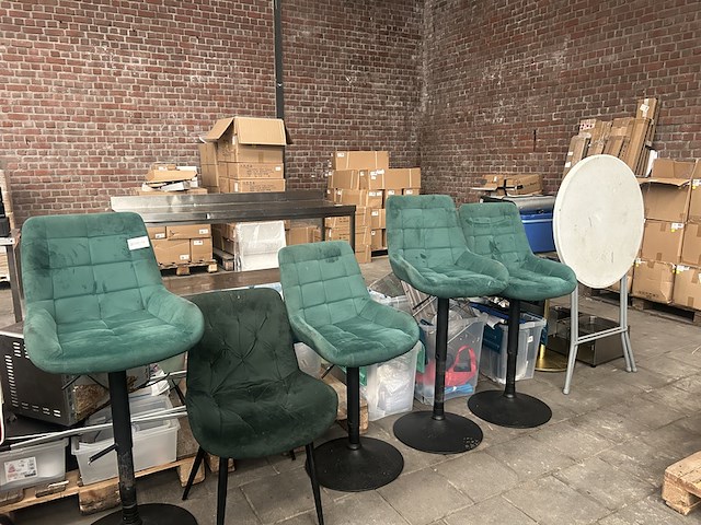 Partij barstoelen, horeca accessoires - afbeelding 1 van  14