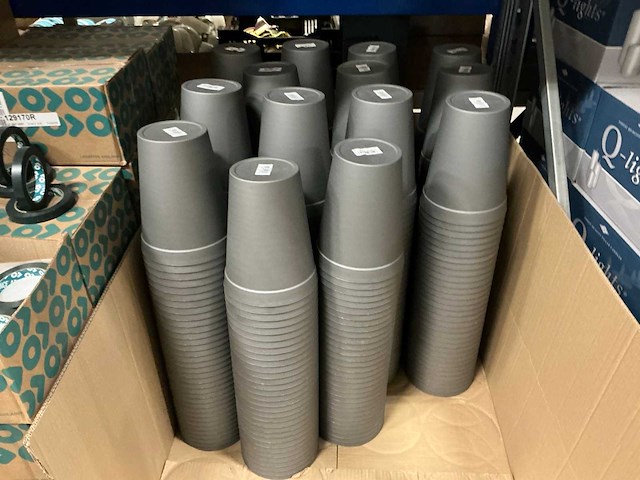 Partij basic vaas 18cm hoog (480x) - afbeelding 1 van  2