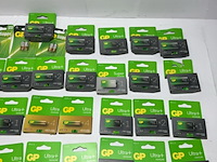 Partij batterijen diverse types, gp batteries - afbeelding 3 van  6
