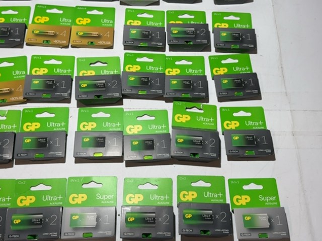 Partij batterijen diverse types, gp batteries - afbeelding 4 van  6