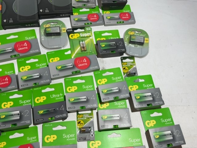 Partij batterijen en laders, gp - afbeelding 4 van  9