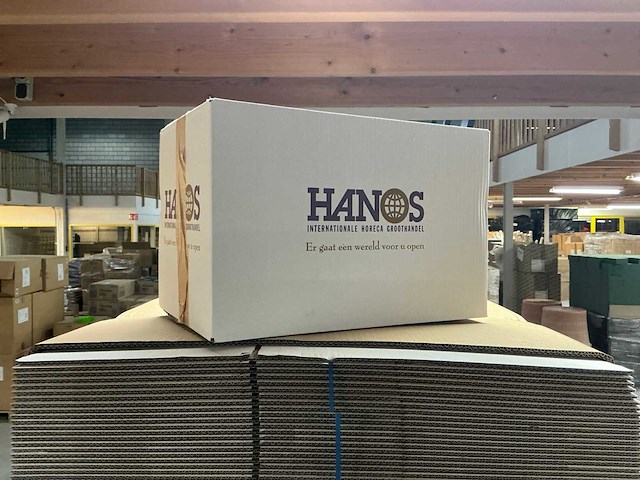 Partij bedrukte dozen 410x255x265mm (660x) - afbeelding 1 van  4