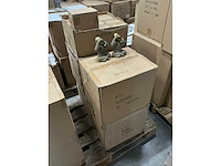 Partij beeldjes shaolin monniken h15cm (84x) - afbeelding 3 van  3