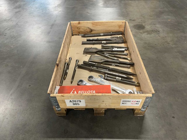 Partij beitelgereedschap - afbeelding 1 van  7