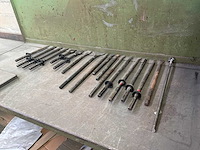 Partij beitels voor boorhamers/breekhamers (18x) - afbeelding 1 van  1