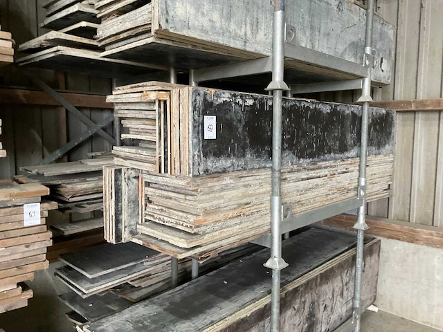 Partij bekistingsmateriaal - afbeelding 3 van  5