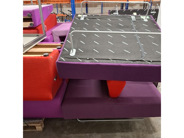 Partij belcellen en treinbanken, o.a. orangebox - afbeelding 5 van  9