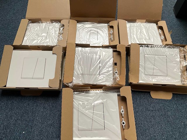 Partij ben by wisa bedieningspanelen smart flush wit (7x) - afbeelding 2 van  4