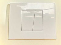 Partij ben by wisa bedieningspanelen smart flush wit (7x) - afbeelding 1 van  4