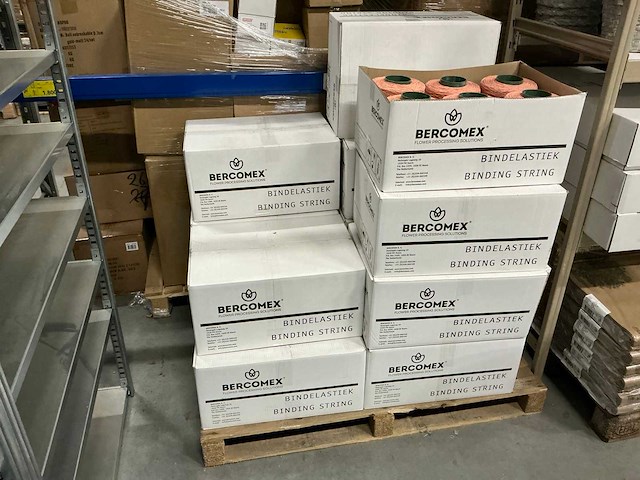 Partij bercomex bindelastiek 1kern oranje (156x) - afbeelding 3 van  3