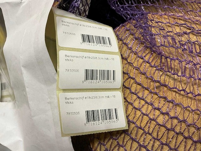 Partij berkenschijven ø18-23/d3cm (35x) - afbeelding 3 van  3