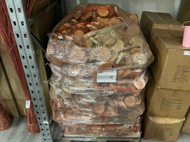 Partij berkenschijven diameter 10-12/d2cm (49x) - afbeelding 1 van  4