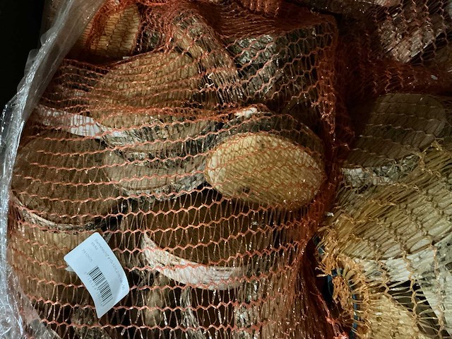 Partij berkenschijven diameter 10-12/d2cm (49x) - afbeelding 2 van  4