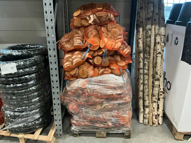 Partij berkenschijven diameter 10-12/d2cm (70x) - afbeelding 1 van  3