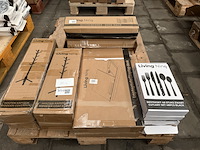 Partij besteksets, laptoptafels en kapstokken living nine - afbeelding 1 van  8