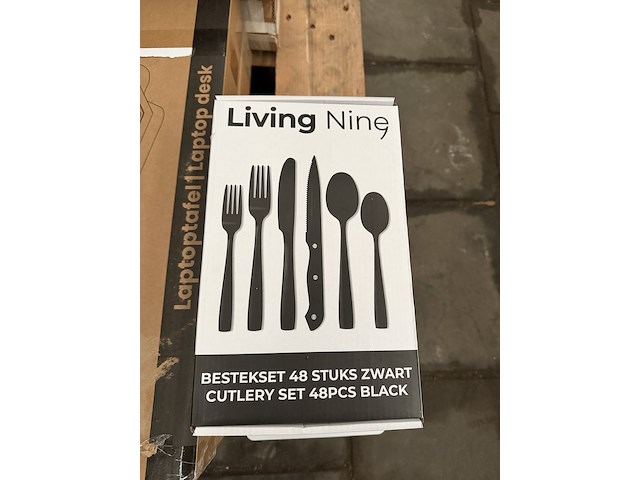Partij besteksets, laptoptafels en kapstokken living nine - afbeelding 2 van  8