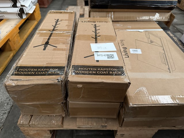 Partij besteksets, laptoptafels en kapstokken living nine - afbeelding 6 van  8