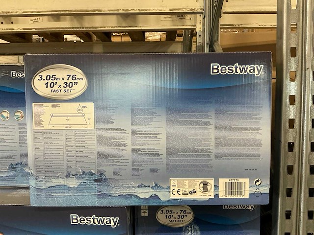 Partij bestway fast sets 3.05m x 76cm (30x) - afbeelding 2 van  4