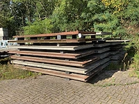 Partij betonplaten 205 m2