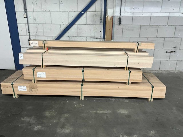 Partij beukenhouten balken (200x) - afbeelding 4 van  11